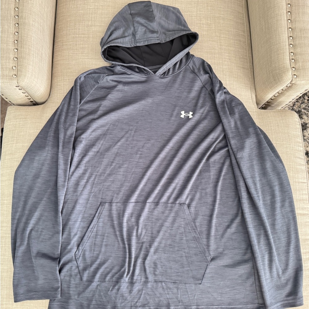 Under Armour Charcoal Pullover lightweight Hoodie